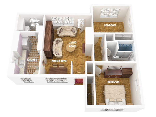 3D Floor Plan1